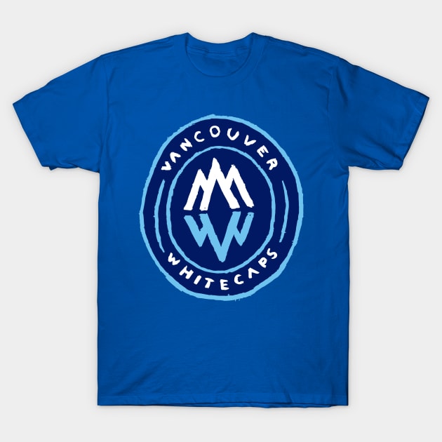 Vancouver Whitecaaaaps FC 04 T-Shirt by Very Simple Graph